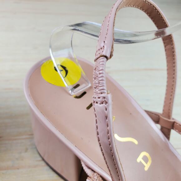 UNISA | Strappy | Beige | Chunky Heel Sandals | Size 9 - Picture 6 of 8